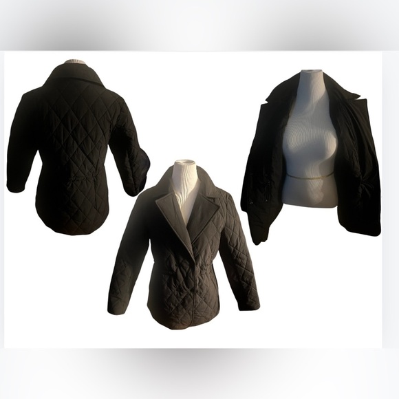 BCBG Black Quilt puffer Coat - Picture 1 of 2